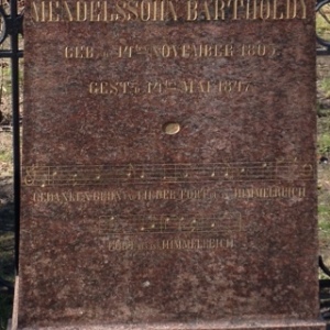 Hensel gravestone detail