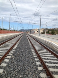 crossing the tracks